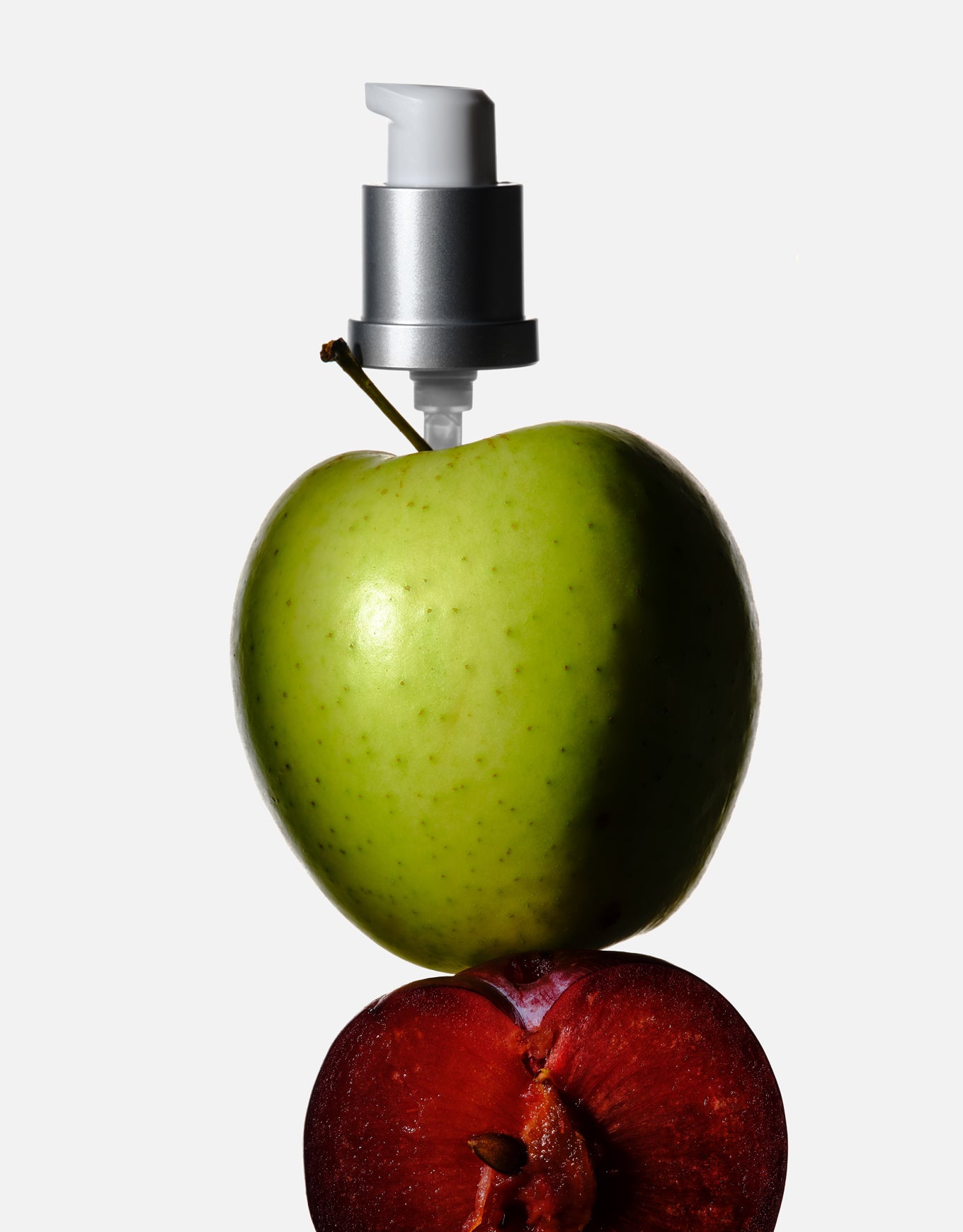 Fruit with a Skincare Pump