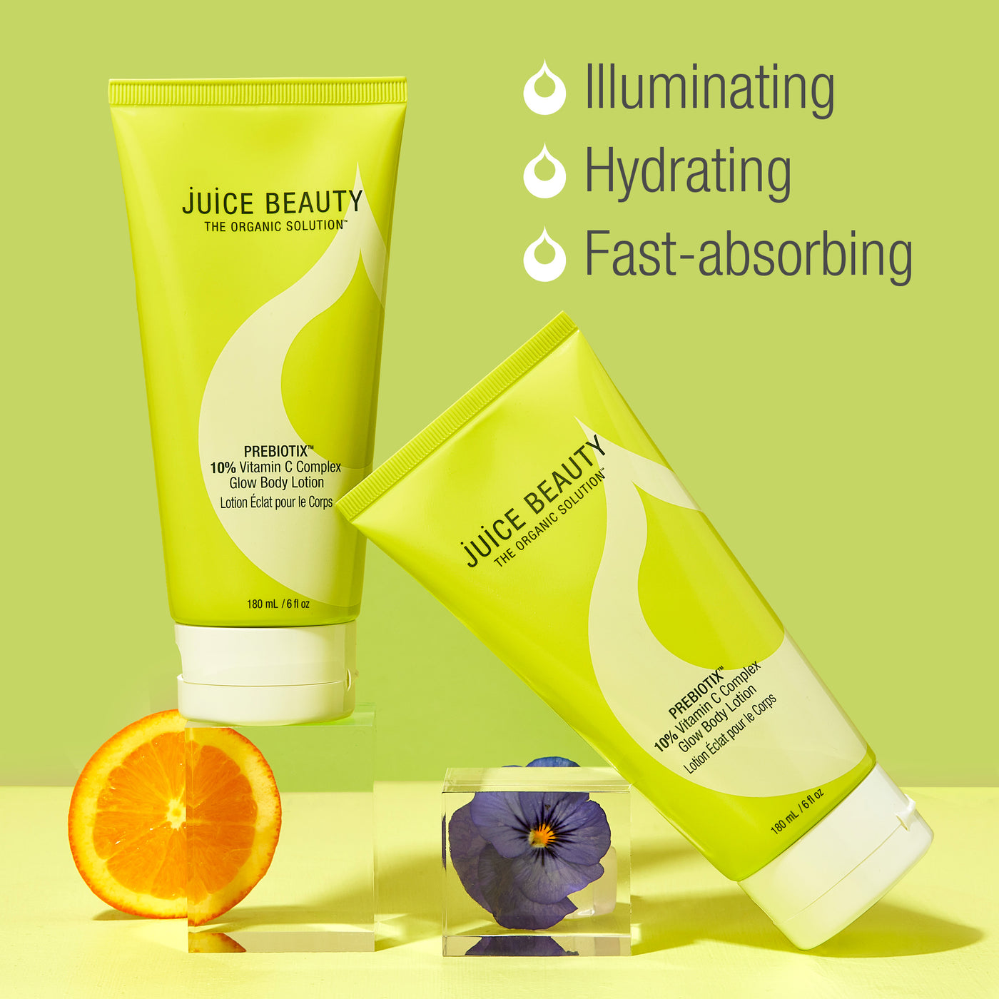 PREBIOTIX 10% Vitamin C Complex Glow Body Lotion is Illuminating, Hydrating and Fast-Absorbing