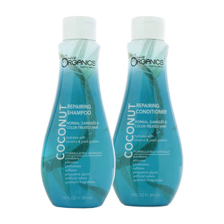 Juice Organics Coconut Repairing Shampoo & Conditioner Set