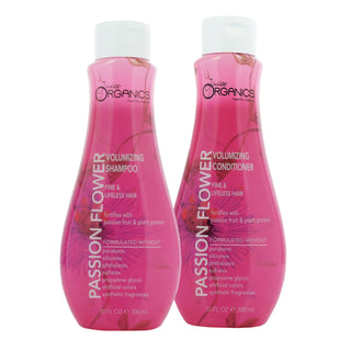 Juice Organics Passion Flower Volumizing Shampoo & Conditioner Set