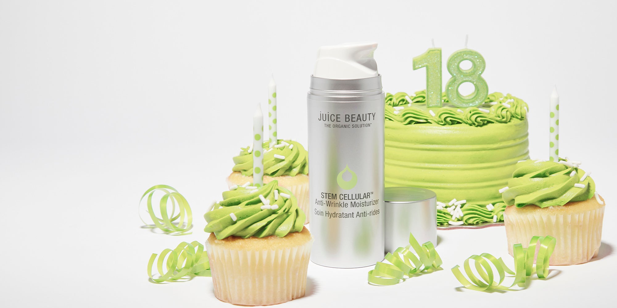 Juice Beauty Jumbo Anti-Wrinkle Moisturizer and Birthday Cake