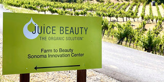 Juice Beauty Farm Sign