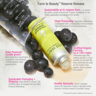 Juice Beauty Stem Cellular SuperGrape Youth Renew Serum with Grapes