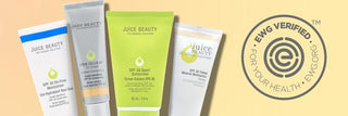 EWG's Skin Deep Ratings Guide ranks every Juice Beauty SPF product in its highest ranking.