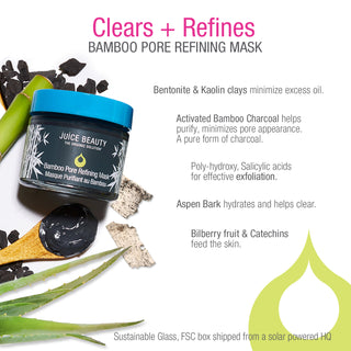 Bamboo Pore Refining Mask Clears + Refines