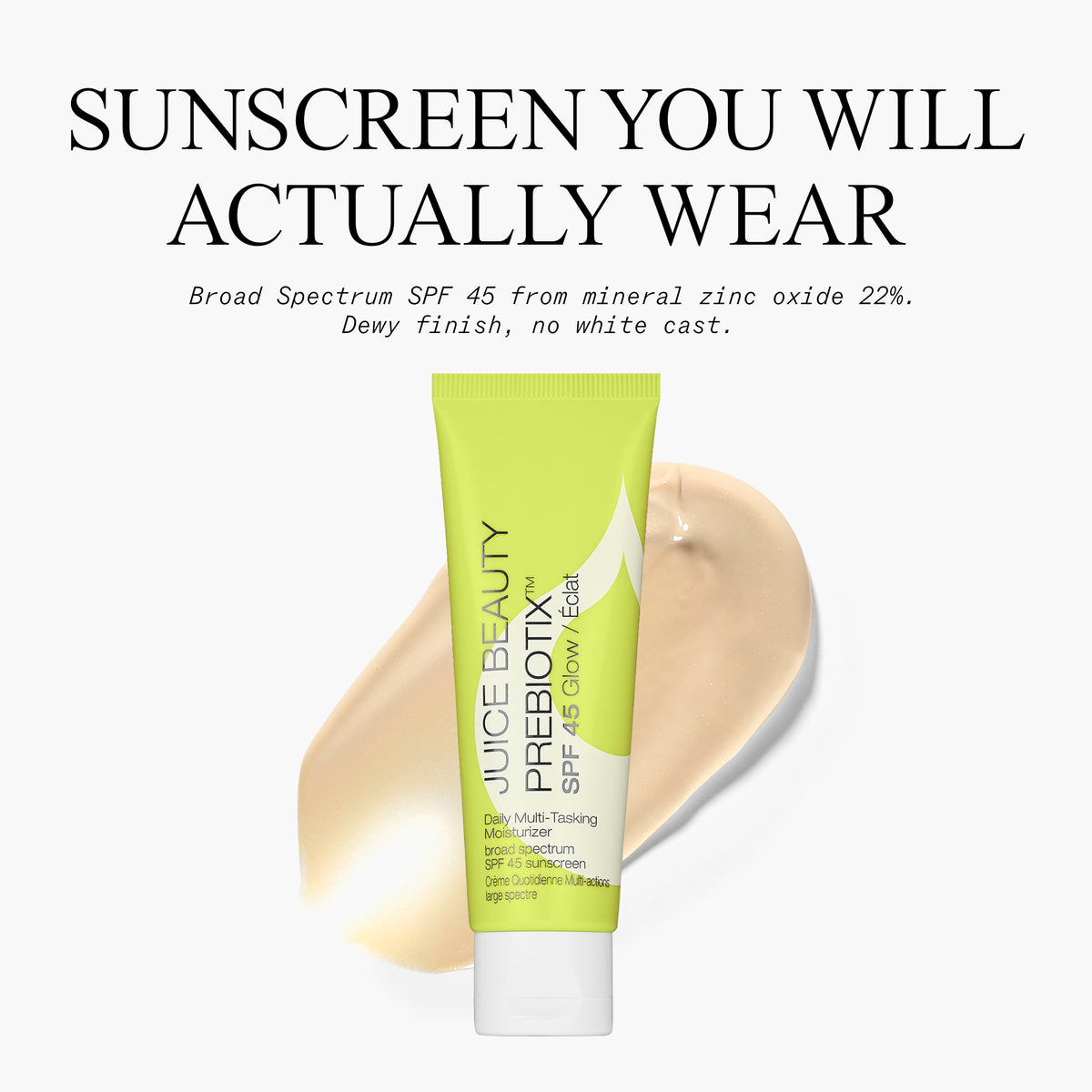 PREBIOTIX SPF 45 Resplandor Diario Multifunción