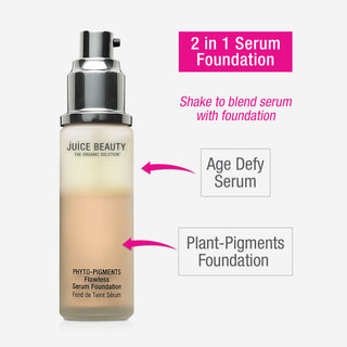 Phyto-Pigments Flawless Serum Foundation: Serum + Plant-Pigment Foundation