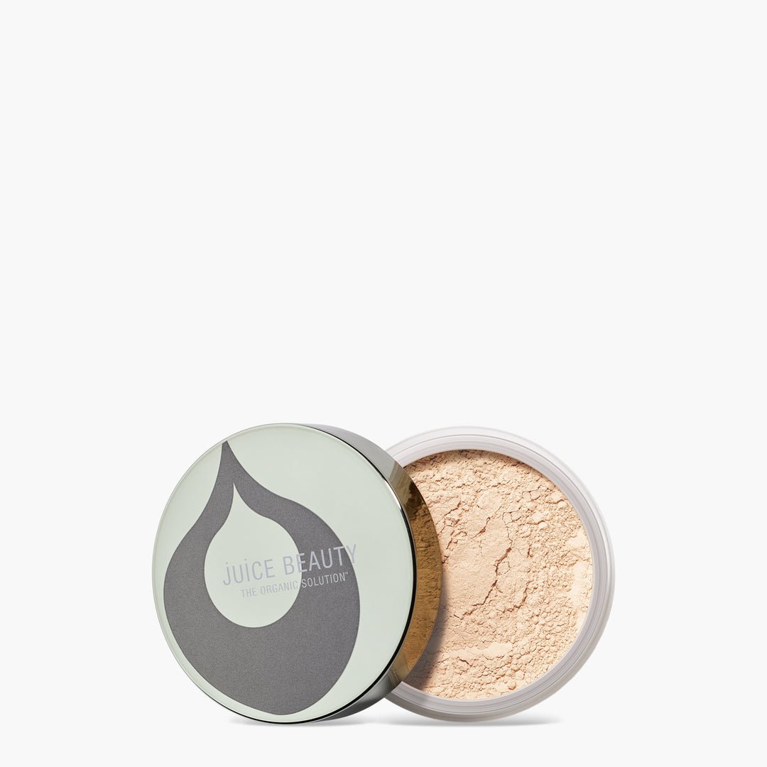 Flawless Finishing Powder loose powder jar by Juice Beauty