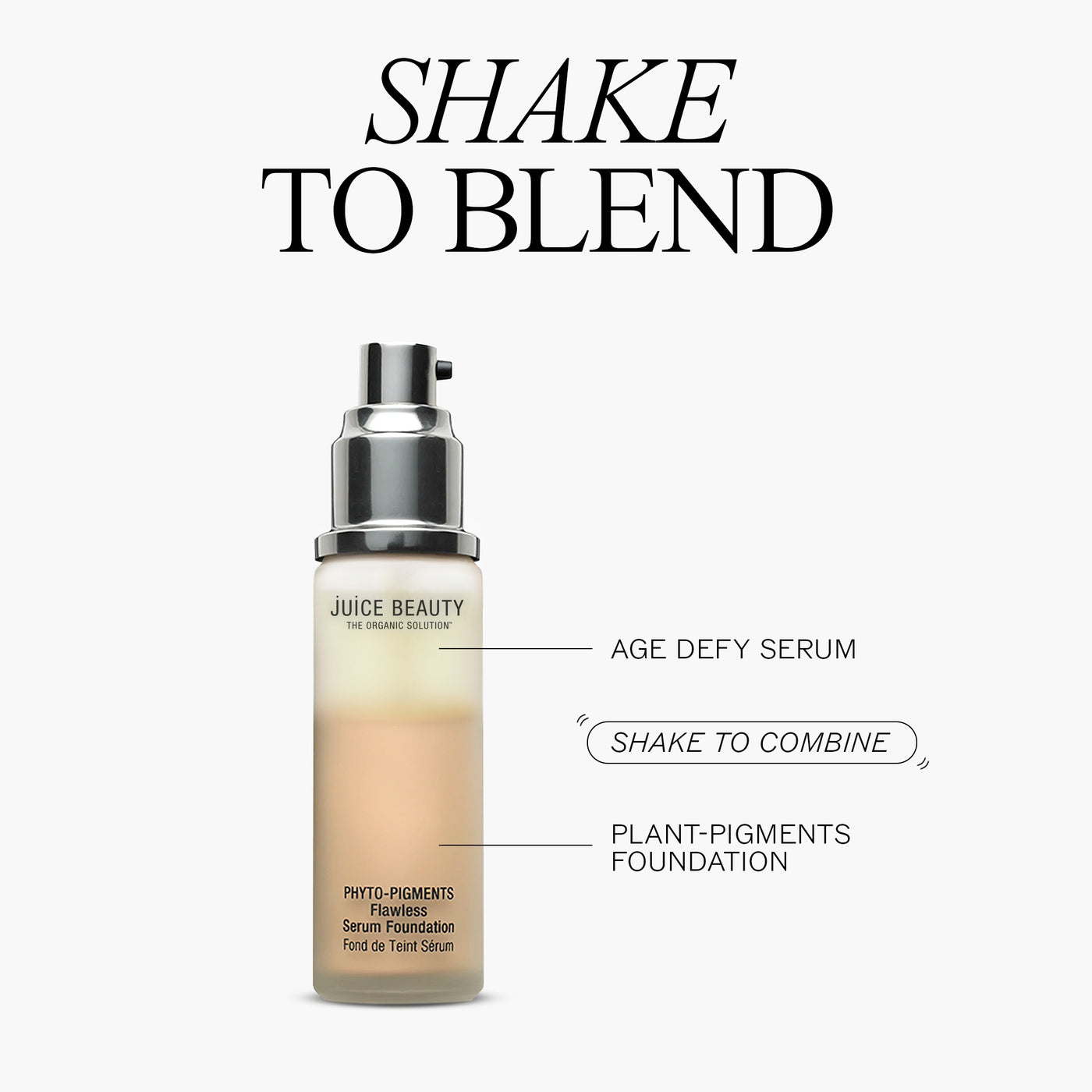 Phyto-Pigments Flawless Serum Foundation: Shake to Blend