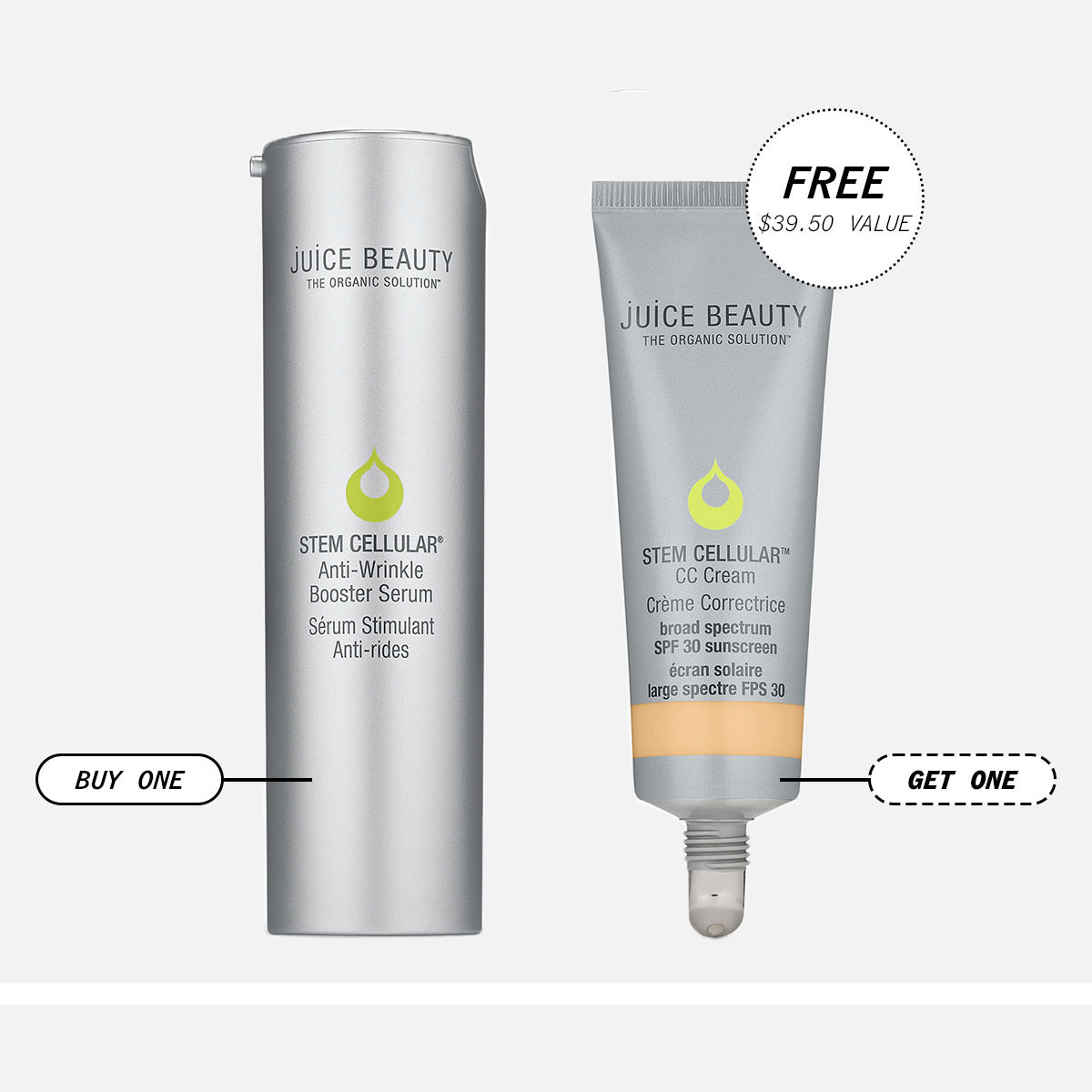 Perfect Pair BOGO: Buy Booster Serum Get CC Cream Free