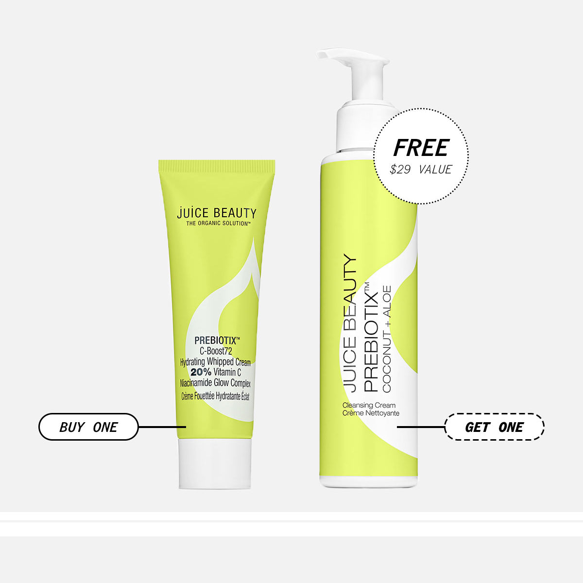 Perfect Pair BOGO: Buy C-Boost72 Get Cleansing Cream Free