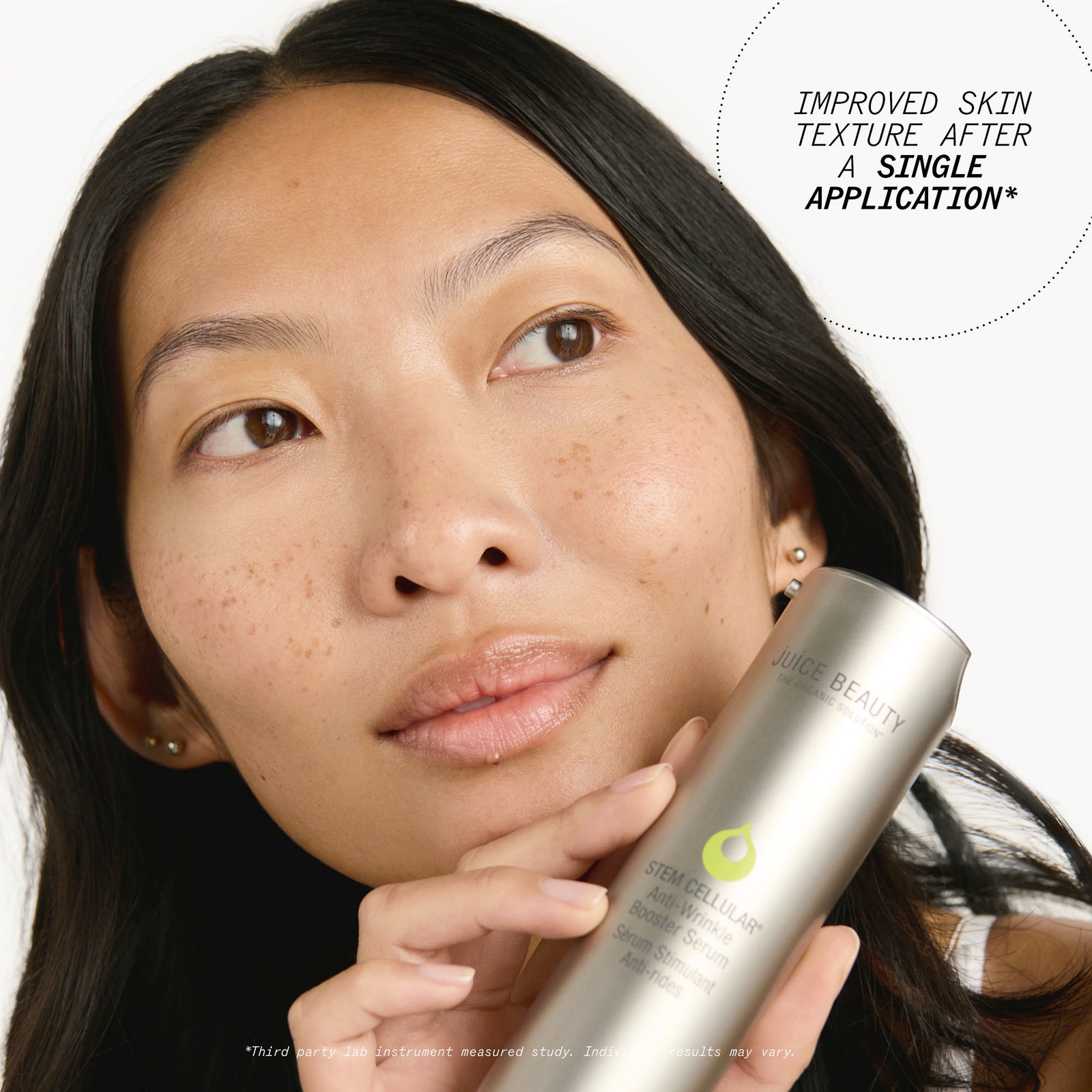 Improved Skin Texture After a Single Application