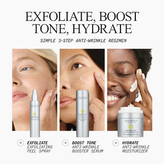 Exfoliate, Boost Tone, Hydrate