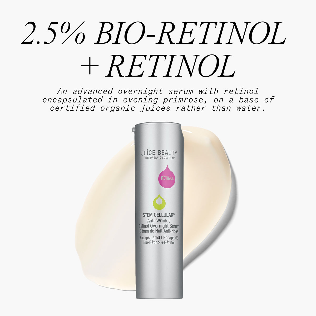 Anti-Wrinkle Retinol Overnight Serum