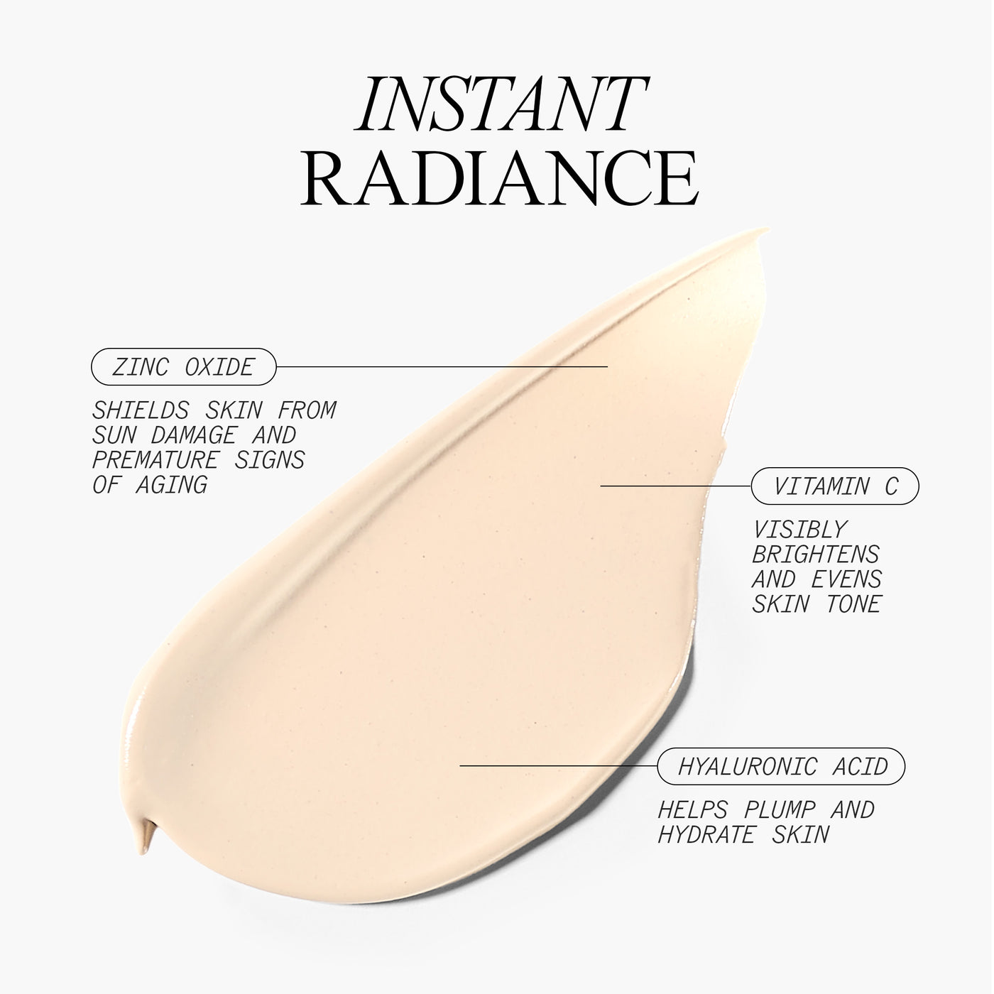 Instant Radiance with CC Cream Zinc SPF 30