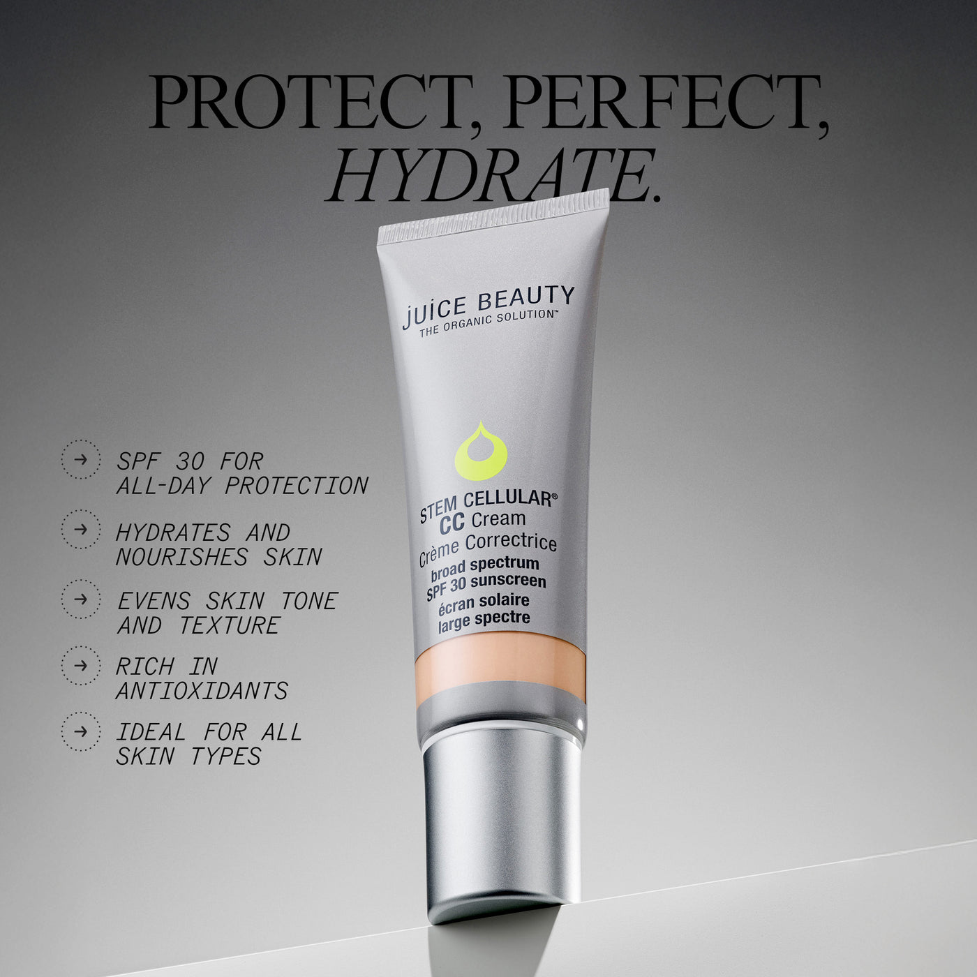 Protect, Perfect, Hydrate with CC Cream Zinc SPF 30