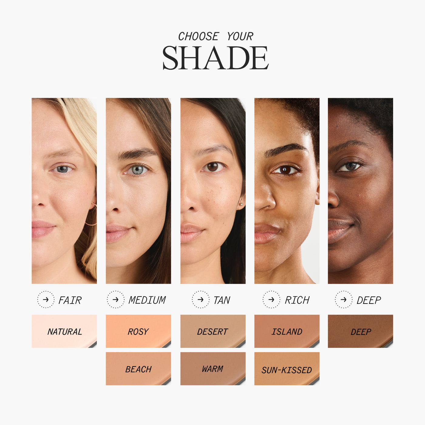 CC Cream Zinc SPF 30 Shade Finder