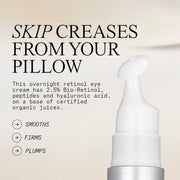 SleepWrinkle Retinol Overnight Eye Cream