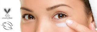 A Woman Applying Eye Cream