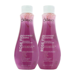 Juice Organics Rose Fig Color Protect Shampoo & Conditioner Set