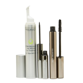 STEM CELLULAR Anti-Wrinkle Eye Treatment, PHYTO-PIGMENTS Liquid Line and Define and Ultra-Natural Mascara set